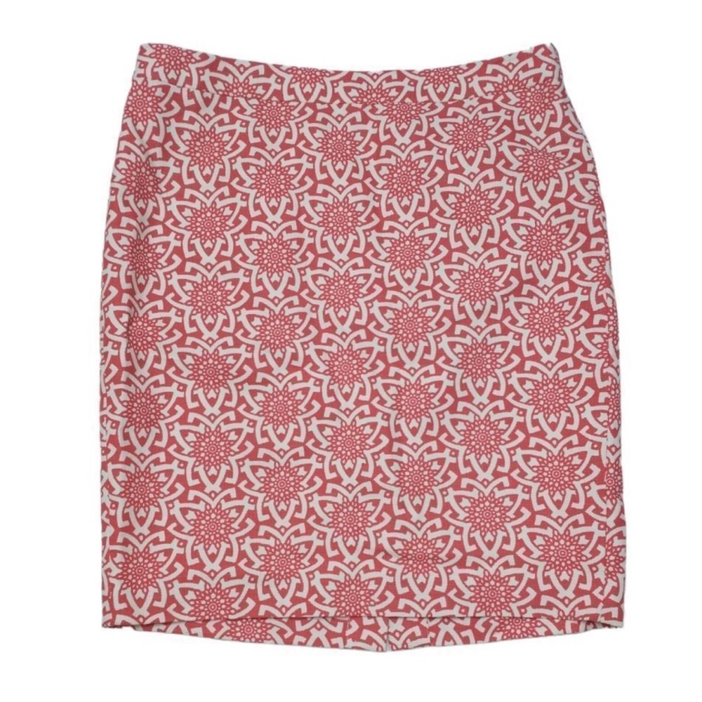 J.Crew Factory Geometric Floral Print Skirt, NWT, size 10
